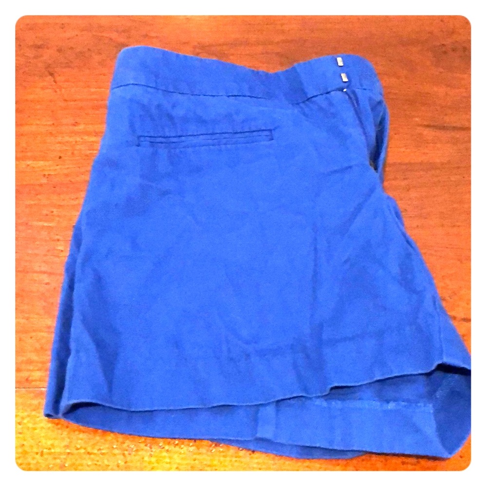 Royal blue shorts